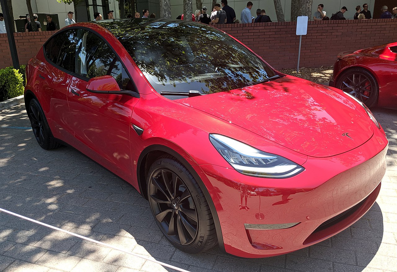Tesla Model Y electric vehicle